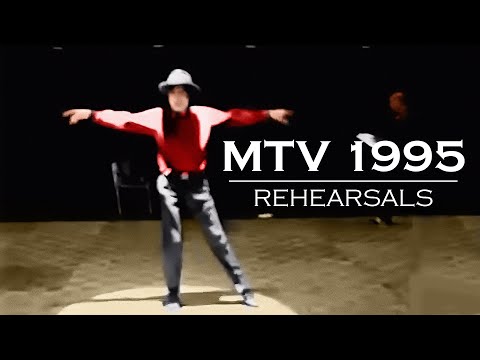 The Master at Work - Michael Jackson's 1995 MTV Performance Rehearsals - 4K Remaster