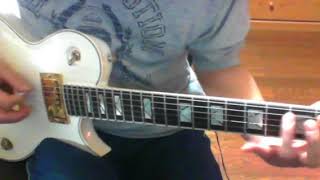 Accept - T.V  War  guitar cover