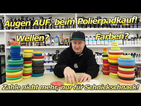 Darum zahlst du oft zu viel für Polierpads! Kauftipps - Qualität, Formen und oft viel ohne Mehrwert!