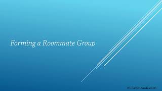 #LiveOnAndLearn: Forming a Roommate Group