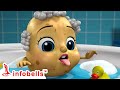 Aloo Kachaloo Beta Kahan Gaye The Bath Time Fun Song Hindi Rhymes Balgeet Infobells Balgeet