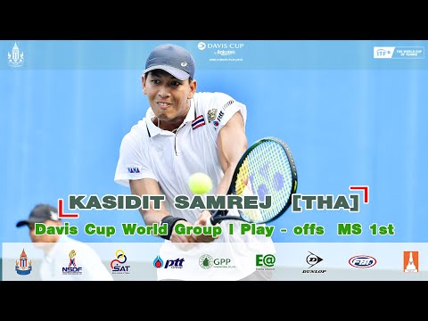 Davis Cup World Group l Play - offsMS 1st  - KASIDIT SAMREJ VS FILIP CRISTIAN JIANU