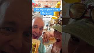 Hot dogs are awesome! #royalcaribbean #cruiseship
