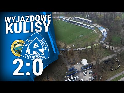 WYJAZDOWE KULISY: Hutnik Kraków 2-0 Ruch (14.11.2021 r.)