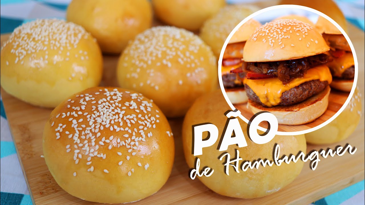 A MELHOR RECEITA DE PÃO DE HAMBÚRGUER CASEIRO QUE JÁ FIZ - FÁCIL, MACIO E DELICIOSO - DIKA DA NAKA