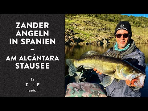 Zanderangeln in Spanien am Alcantara Stausee