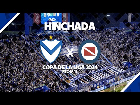 "HINCHADA | Velez 0 Vs Argentinos Jrs 0 | Copa de la Liga 2024 | Fecha 13" Barra: La Pandilla de Liniers • Club: Vélez Sarsfield • País: Argentina