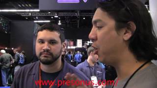 Video thumbnail for PreSonus Firestudio Mobile, NAMM 2011 by GaragebandandBeyond