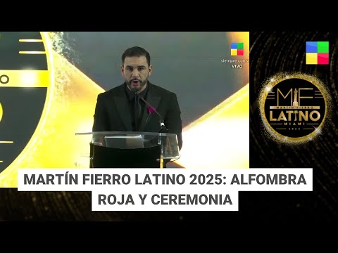 ⭐ Martín Fierro Latino 2025: Alfombra roja y ceremonia | 23/11/25