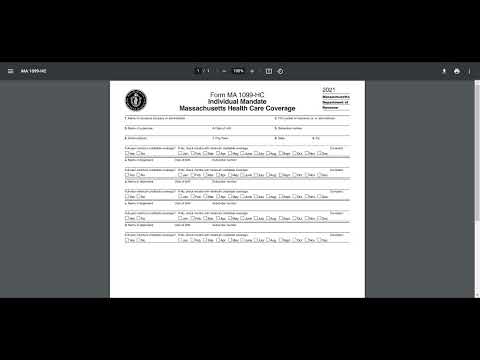 Harvard Pilgrim 1099 Hc
