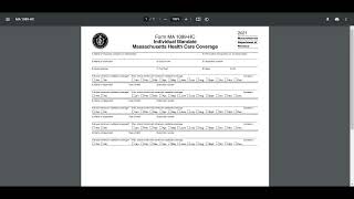 Learn About Form MA 1099-HC Individual Mandate MA Healthcare Coverage