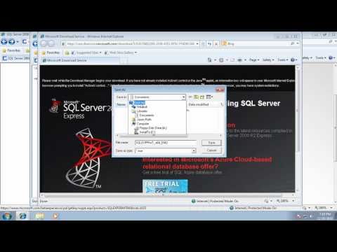 comment demarrer sql server