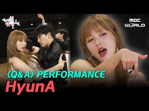 [SUB] HyunA filming the performance video of her new song ⟪Q&A⟫ #HYUNA