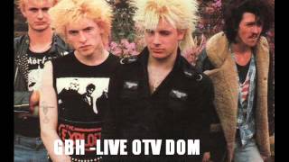 GBH  -  Maniac ( Live Zagreb Croatia, OTV Dom Late 1990&#39;s UK HC Punk )