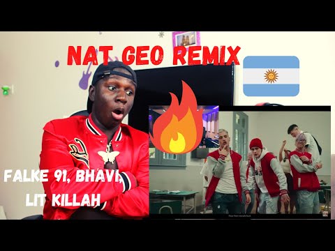 (Reaccion) Falke 912, Bhavi, LIT Killah  - NAT GEO REMIX Official Video