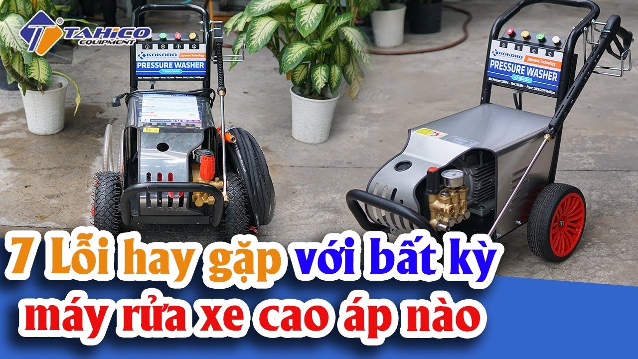 Dịch vụ sửa chữa máy rửa xe - Bảo dưỡng trọn gói 13
