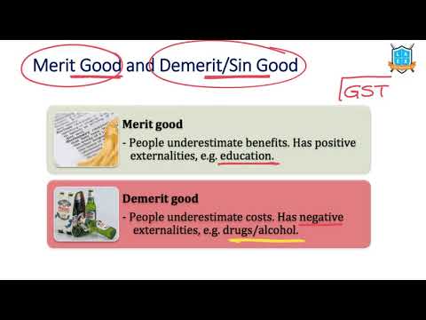 What is Merit Goods vs Demerit/Sin Goods? || Merit Goods vs Sin Goods అంటే ఏమిటి?