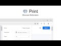 Print for Google Chrome