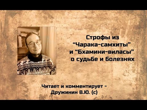 О болезнях и судьбе в "Чарака-самхите" и "Бхамини-виласе" (Дружинин В.Ю.)