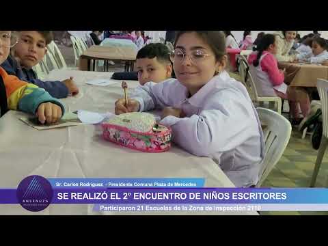 𝐒𝐞 𝐫𝐞𝐚𝐥𝐢𝐳𝐨́ 𝐞𝐥 𝟐° 𝐄𝐧𝐜𝐮𝐞𝐧𝐭𝐫𝐨 𝐝𝐞 𝐍𝐢𝐧̃𝐨𝐬 𝐄𝐬𝐜𝐫𝐢𝐭𝐨𝐫𝐞𝐬 𝐏𝐥𝐚𝐳𝐚 𝐝𝐞 𝐌𝐞𝐫𝐜𝐞𝐝𝐞𝐬