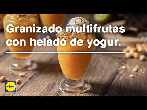 Granizado Multifrutas con Helado de Yogur 🍧🥭 | Recetas de Postres | Lidl España