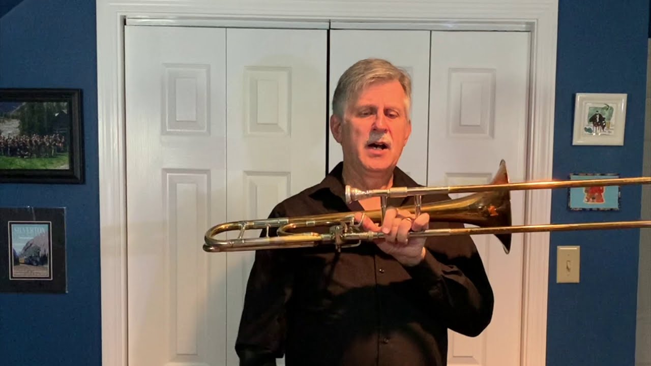 Trombone Tips  for Euphonium Players: Instrument Position