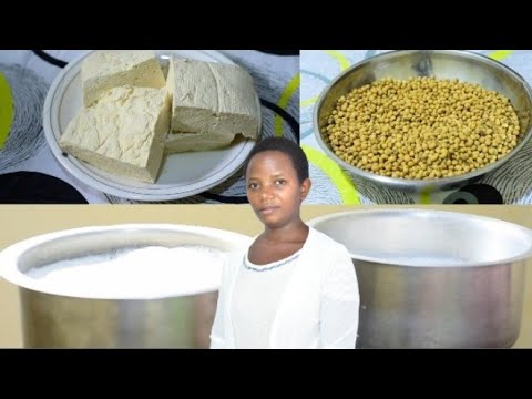 Dore uko Tofu zitegurwa mu rugo. Abayapani bakoresha Tofu ntibarwara....