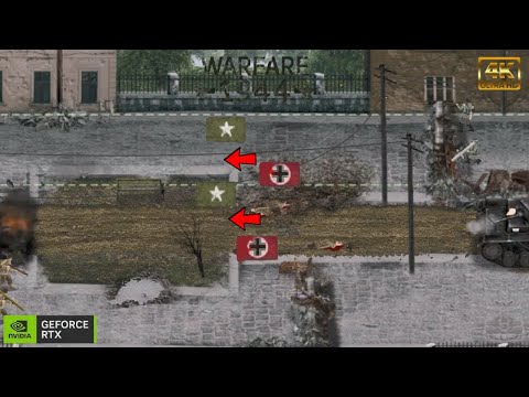 Warfare 1944 (4K) (HDR)  - Full Playthrough - German Faction - Hardened Difficulty