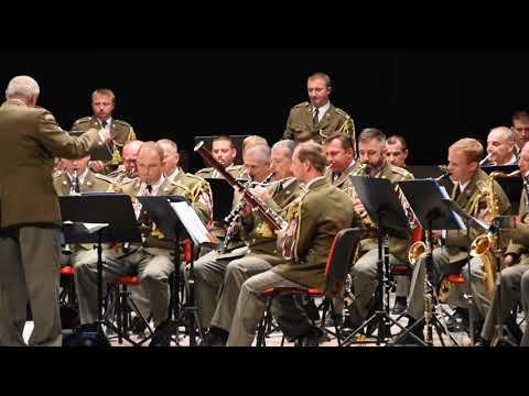 Vojenská hudba Olomouc - koncert v rámci ZUŠ Open v Uherském Brodě 23. 5. 2019
