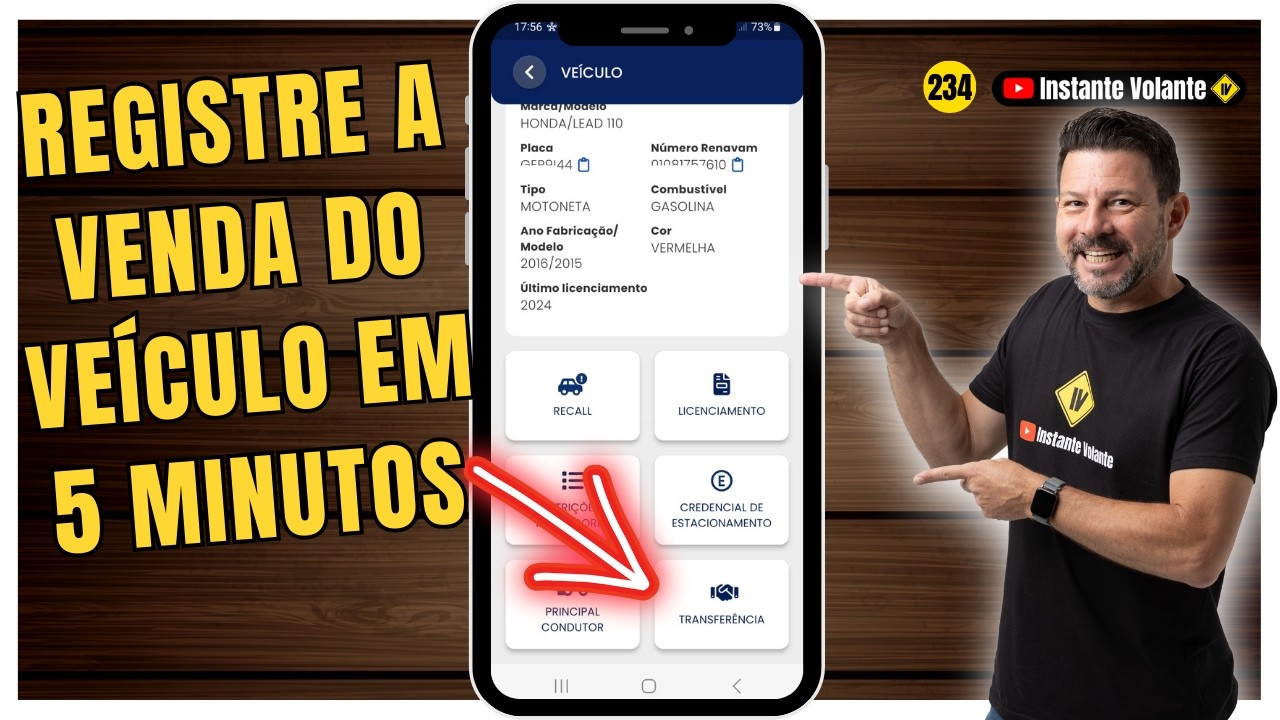 Como vender um veículo pelo Aplicativo da Carteira Digital de Transito em 05 minutos 📺234