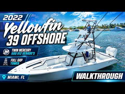 2022 Yellowfin 39 Offshore Video