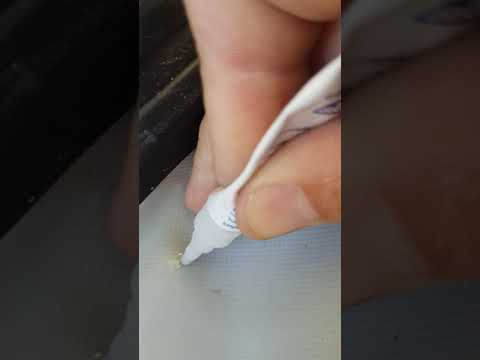 How to make a Quick Inflatable Boat Repair