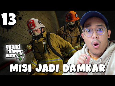 MISI EPIC JADI PEMADAM KEBAKARAN - GTA 5 STORY INDONESIA (Part 13)