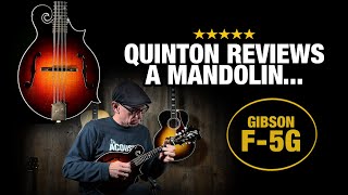 Video thumbnail for Quinton Plays Mandolin Too | Gibson F-5G Review by Acoustic Letter
