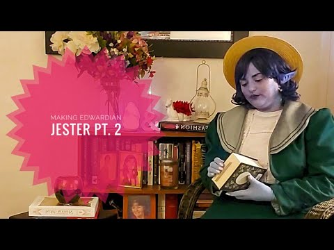 Making Edwardian Jester pt. 2 | the Skirt | GRWM