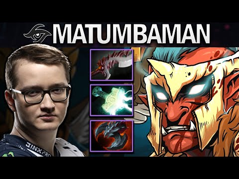 SECRET.MATUMBAMAN TROLL WARLORD - 17 KILLS - DOTA 2 7.28 GAMEPLAY