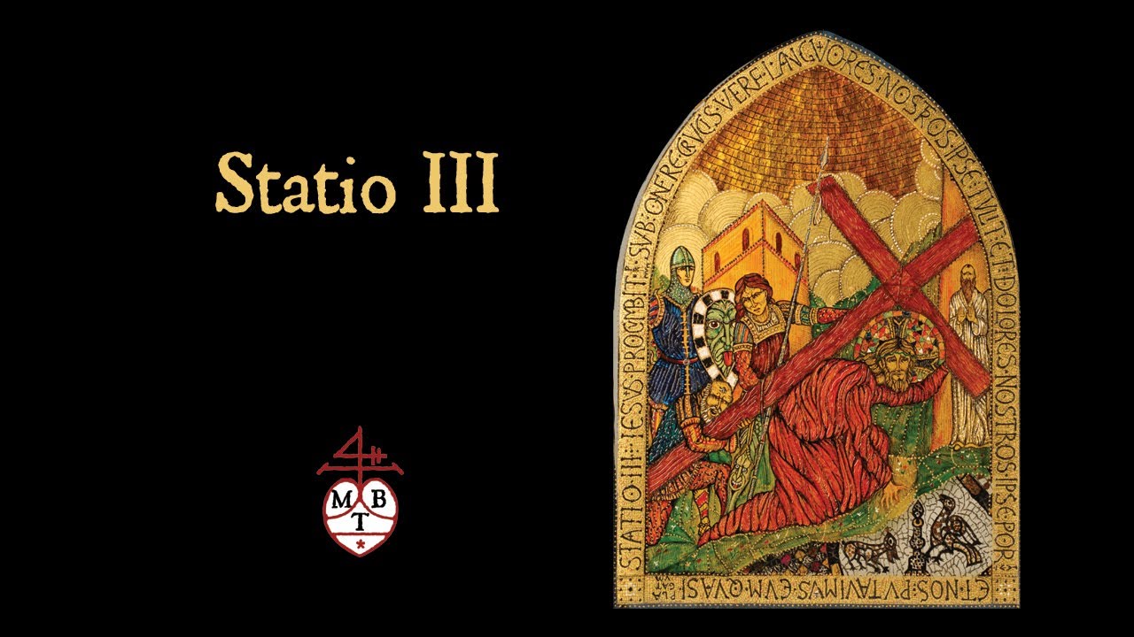 STATIO III - La Via Crucis in Vetro di Murano di Marco Toso Borella