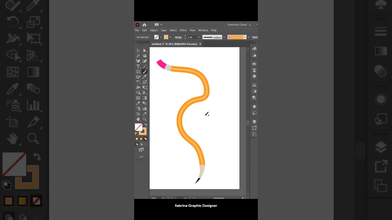 How to use Art Brushes in Adobe Illustrator.#adobe #illustrator #tutorial #art