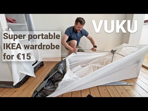 IKEA VUKU Wardrobe: Step-by-Step Assembly Guide