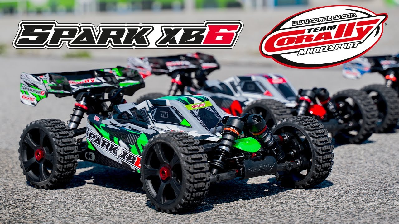 SPARK XB-6S - BUGGY 4WD - RTR, červená