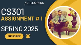 Download the video "CS301 Assignment 1 Solution Spring 2025 | CS301 Assignment 1 Solution 2025"