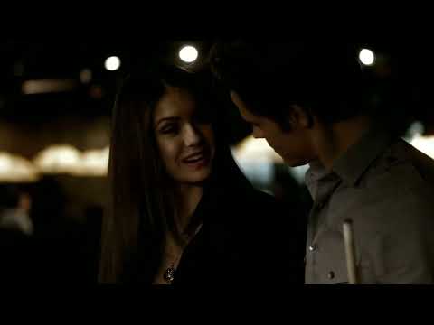 Caroline Gets Mad At Elena, Kelly And Damon Flirt - The Vampire Diaries 1x16 Scene