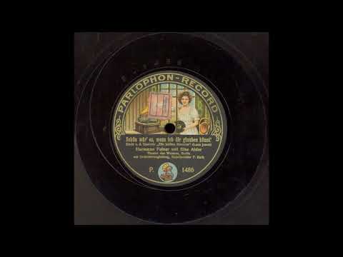 Schön wär es wenn ich dir glauben könnte - Leon Jessel - Die beide Husaren