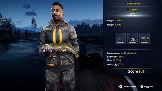 Diamond's Peak Fishing Challenge Silver 2 - Catch A Sliver Rank Burbot - COTW : The Angler