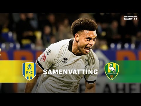 💥 DUEL VAN DE KOPGOALS ➕ EEN NIEUWE KOPLOPER 🔝 | Samenvatting RKC Waalwijk - ADO Den Haag