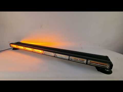 Проблесковая балка Samrai 23-8X2COB, 88 см, 14 режимов, двухсторонняя, на магнитах