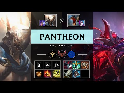 Pantheon Support vs Fiddlesticks - EUW Grandmaster Patch 25.17