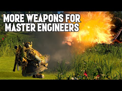 This Mod Gives Master Engineers Awesome Weapons - Total War: Warhammer 3