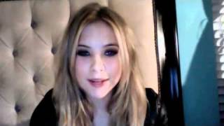 Ashley remercie ses fans ...