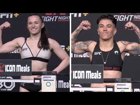UFC Vegas 69 WEIGH-INS: Andrade vs Blanchfield